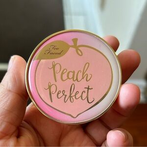 Too Faced mini peach perfect loose powder